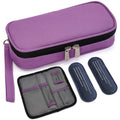 apollo walker Insulin Cooler Travel Case with Ice Packs and Insulation - color: Purple, size: Small