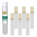 FTEVEN 30PCS Cross Stitch Needles, Size 24 Embroidery Needles Large Eye - size: golden 1.4in