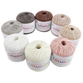 Crochet Thread Size 10, 8 Pearl Mercerized Cotton Crochet Yarn Ball - color: multicolor 3