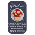 The Quilted Bear Magnetic Needle Minder, Small, Mushroom - color: Mushroom