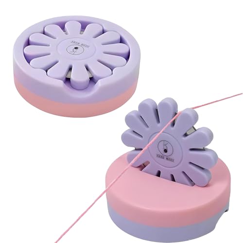 Gblckadof Thread Cutter 12 Positions Flower Purple