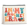 Crochet Gifts Accessories for Women Crocheters Makeup Bag - color: Multicolor D