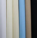 KCS 6 pc of 15" x 18" (38cmx45cm) Counted Cotton Aida Cloth Cross Stitch Fabric Rolled Box (16CT-A) - color: 16ct-a