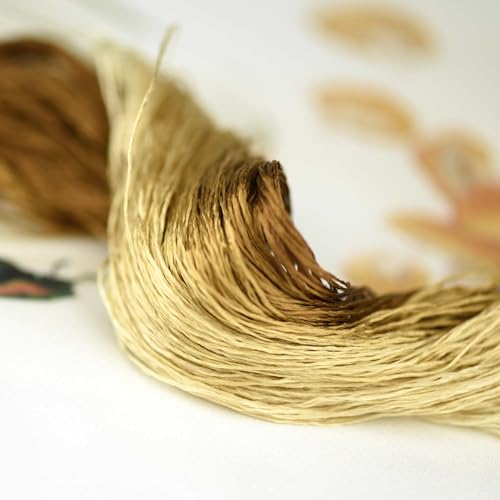 Natural 100% Mulberry Handmade Embroidery Silk Thread Silk Floss (54) - color: 54