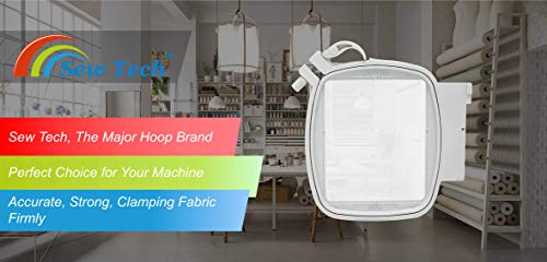 Sew Tech Embroidery Hoop for Viking PFAFF, 3.15x3.15in 80x80mm Small Frame - style: 3.1"x3.1" - PA006