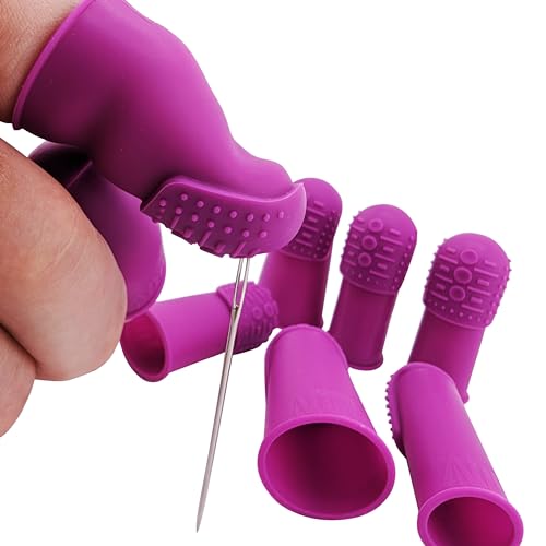 Flexible Thimbles | THIK-Grip Thimble | Small (3) - Medium (3) - Large (3) - Comfortable