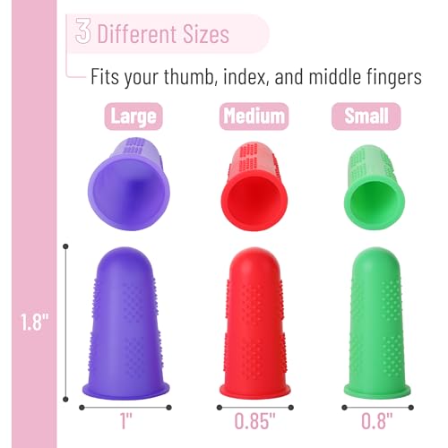 Mr. Pen- Hot Glue Gun Finger Protectors, 72 pcs - color: Multi-color, size: 72 pcs