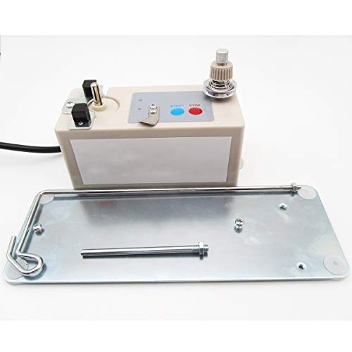 CKPSMS Brand -110V Automatic Bobbin Winder&Thread Stand Fit 1/4"(6mm) Center Hole Bobbins (KP-SBW01 American Plug 110V)