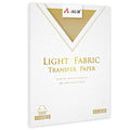 A-SUB Iron On Heat Transfer Paper for Light T-Shirts 20 Sheets 8.5x11 inch