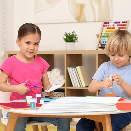 10PCS White Self Adhesive Felt Fabric Sheets Sticky Felt Sheets for Craft Supplies Art Home Making（8.3" x 11.8"/20 x 30cm） - color: White
