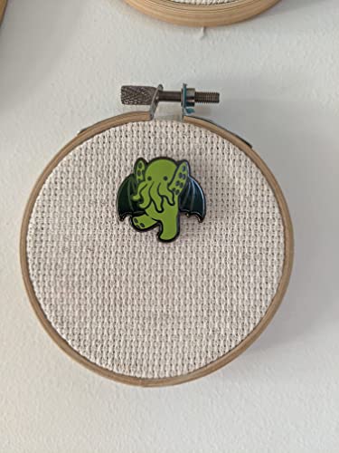Cutethulu Needle Minder for Cross Stitch & Embroidery