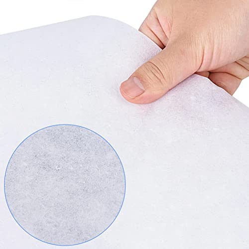 Tear Away Machine Embroidery Stabilizer Backing 24"x82' roll - White 3.5 oz for Machine Embroidery and Hand Sewing