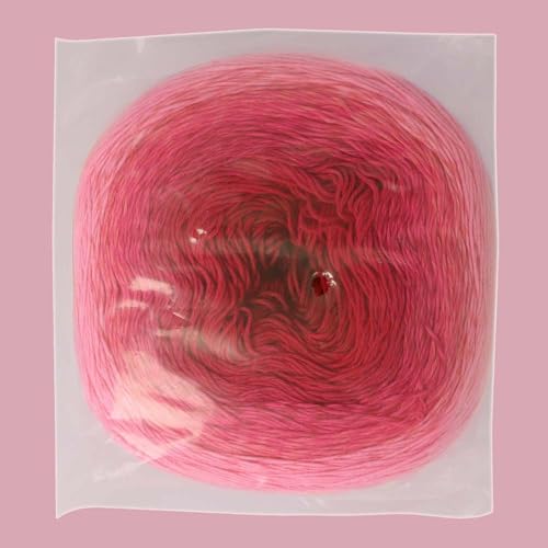 Scheepjes Cotton Whirl Yarn, 1000m, 224g - 735 Spellbound Gradient Pink - color: 735 Spellbound