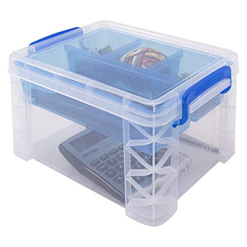 AVT37375 - Advantus Super Stacker Divided Storage Box