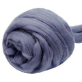 3.53oz Needle Felting Wool Roving Wool for Felting Wool Felting Supplies - color: dark purple