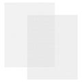 Caydo 2 Pieces 7 Count Plastic Mesh Canvas Sheets for Embroidery - color: Clear White - 2pcs