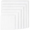 24Pcs Aida Cloth 14 Count, 6 Sizes White Cross Stitch Fabric for DIY Craft Embroidery (5.9 to 15.7 inch), Precut Aida Cloth Needlepoint Canvas for Embroidery Beginner, Needlework & Home Decor