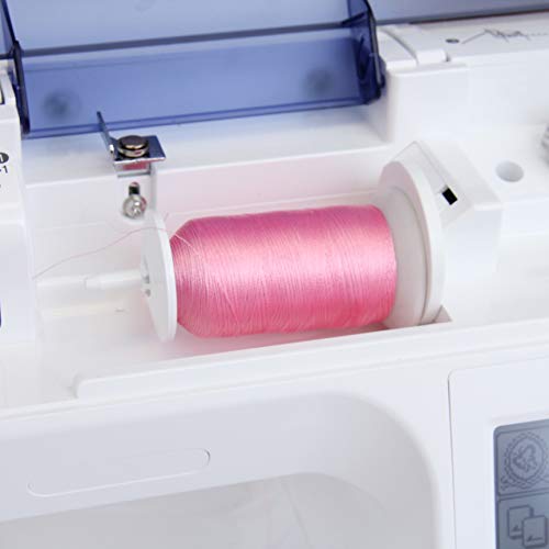ThreadArt Polyester Machine Embroidery Thread, 1000M 40wt, Light Brown 312 - color: Light Brown