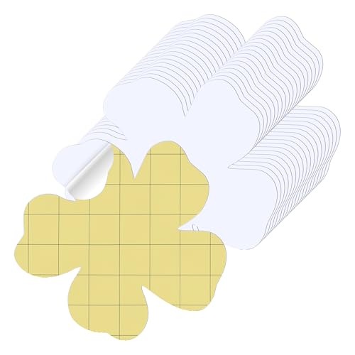 Hygloss Sticky Flower Craft Boards - 6 Pack 5.5-Inch Self Stick Collage Boards for Kids - Peel & Stick Mounting Boards for Art Projects, School Crafts, Classrooms, and DIY Displays - size: 6-Pcs, style: Flower 5.5"