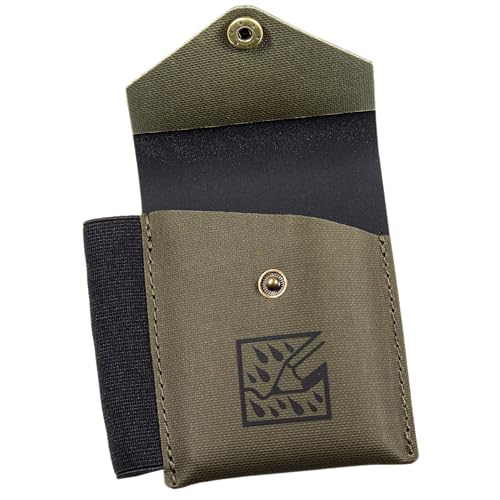 Rite in the Rain Monsoon On-the-Go Wallet, 3 3/8” x 3 ¾”, TPU fabric, Pen Holder (No. C971) - style: Wallet Only