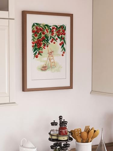 RIOLIS Counted Cross Stitch kit 2205 Cherry Garden