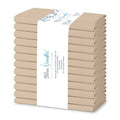 Blue Needles Solid Cloth Napkins 100% Cotton Set of 12-18 x 18 Inches - color: Beige, size: 18" x 18" (Set of 12)