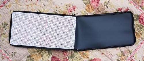 Needlepoint Preassembled Blank Canvas Purse, White