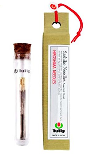Tulip Hiroshima Sashiko Short Needle Assortment - 6 Needles in 3 Sizes