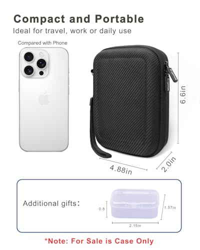 Diabetic Supplies Travel Case for Glucose Meter Diabetes Testing Kit-Black - color: Black