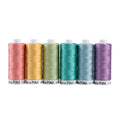 Superior Threads PIMA 50 wt Cotton Sewing Thread Set 1200 Yard Spool 6-Pack (Pastels) - color: Pastels