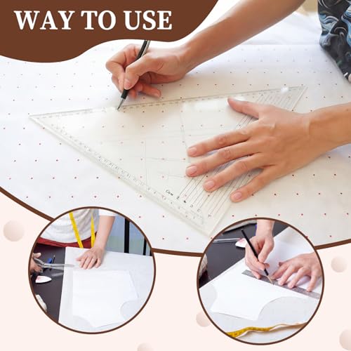 Tosstuki 24″ X 10 Yards Non Woven Cutting Pattern Paper for Sewing,Regular - size: 24 Inches X 10 Yards, style: Regular Styles
