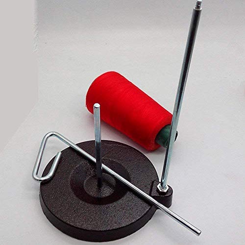 Single Thread Stand Full Metal Stable &Adjustable Thread Stand #27449M - color: BLACK