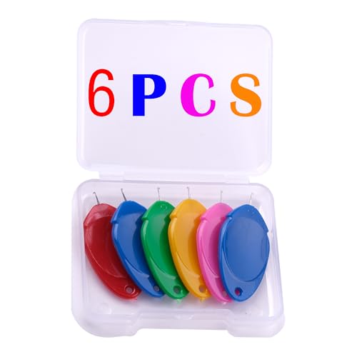 Needle Threader Tool Easy Threader for Machine and Hand Sewing (6PCS)