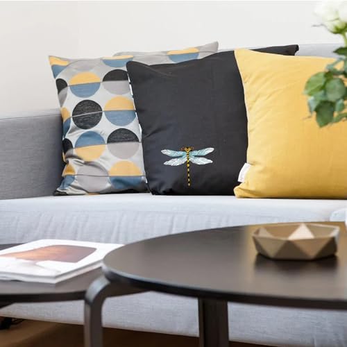 GLOBLELAND 4 Sheets Insect Water Soluble Embroidery Pattern 8.3×11.7 inch - color: Insect