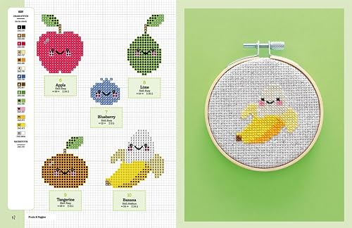 Cute Kawaii Cross Stitch: Over 400 super adorable patterns