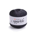 YarnArt Sparkle - Metallic Glitter Yarn for Crochet & Knitting, Amigurumi, Cardigans, Shawls, Bag Making, Soft Craft Yarn (1360) - color: 1360