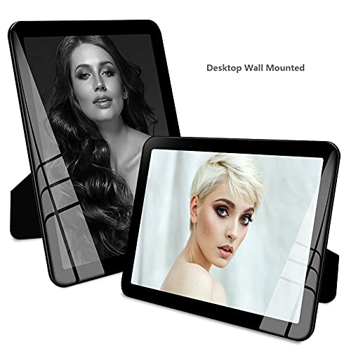 Bluesun 5×7 Picture Frame Black, Vertical & Horizontal Wall & Tabletop - color: Black, size: 5x7（1 Pcs）