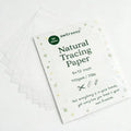 Swtreeee Natural Tracing Paper, 8.5x11 Inch, 50 Sheets, 60 GSM, Transparent Drawing Paper for Artists, Designers, Papercraft (9 * 12in Thick) - size: 9*12in-50sheets-110gsm-Thick