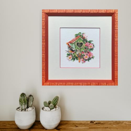 RIOLIS 2092 Happy Together Counted Cross Stitch Kit 7 x 7 in - style: Happy Together 2092