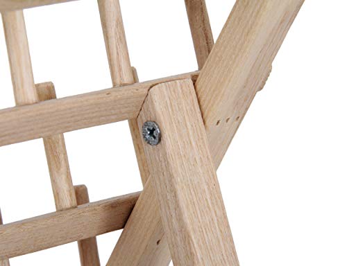 ThreadArt 60 Spool Cone Wood Thread Rack, Freestanding or Wall, Storage - color: THREAD RACK - 60 SPOOL