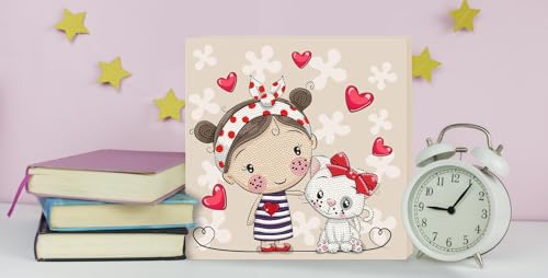 DIAMOND DOTZ Good Friends Love Diamond Painting Kit for Adults with Gems - color: Good Friends