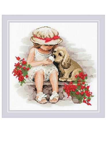 RIOLIS 1333 Sweet Tooth Counted Cross Stitch Kit 11.81 x 11.81 in - style: Sweet Tooth 1333