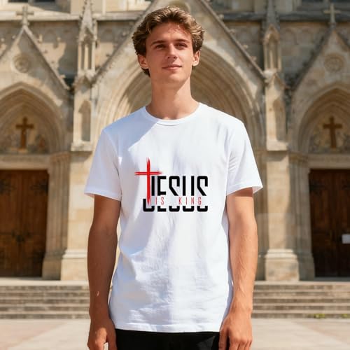 Dazoratix Christian Iron on Transfers - 20 Sheets Jesus Bible Verse DTF Ready to Press Heat Patches Religious Faith Vinyl Stickers Decals for Men T Shirts Clothes Pillow Bag Hat Appliques DIY Crafts - style: Christian