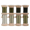 Natural 100% Mulberry Handmade Embroidery Silk Thread Silk Floss (61) - color: 61