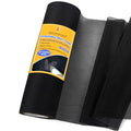 New brothread Embroidery Stitch Cover Stabilizer 12" x10Yd - Black - color: Black