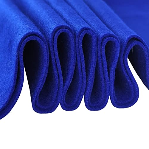 Jtnohx Color Felt Sheets 1 Square Yard Craft Felt Fabric Dark Blue 1.4mm - color: Dark Blue