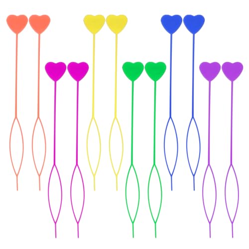COMNICO 12pcs Quick Beader for Hair Braids Loading Beads Braid Stringer Ponytail Maker Plastic Hair Tail Beading Tools Kit for Kids Girls (Colorful)