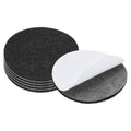 PATIKIL 2.5 Inch Diameter Lamp Base Felt, 6Pack 3mm Thickness Round Soft Adhesive Non-Slip Anti-Scratch Backed Felt for Lamp Furniture DIY Craft, Black - color: Black, size: 2.5 Inch