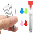 30pcs 2" Big Eye Needles for Hand Sewing Crafts, Hand Embroidery Needle Threader for Leather Cross Stitch Needle Darning Tapestry Quilting Needlepoint Needles Sewing Supplies Accessories - color: 2" x 30pcs