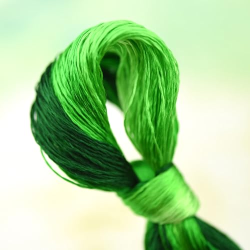 Natural 100% Mulberry Handmade Embroidery Silk Thread Silk Floss (90) - color: 90
